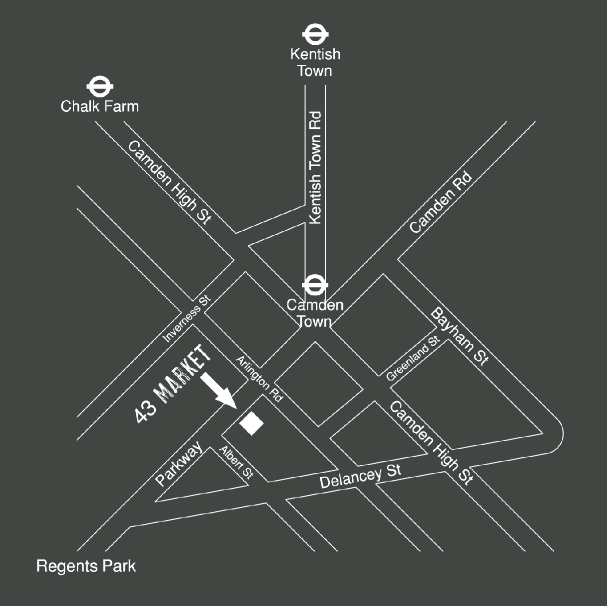 Market restaurant map